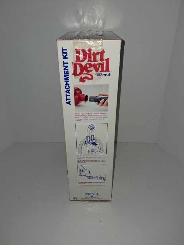 Dirt Devil Model 193 Vacuum 7 Pcs Attachment Kit For Dirt Devil Royal Hand Vacs gallery