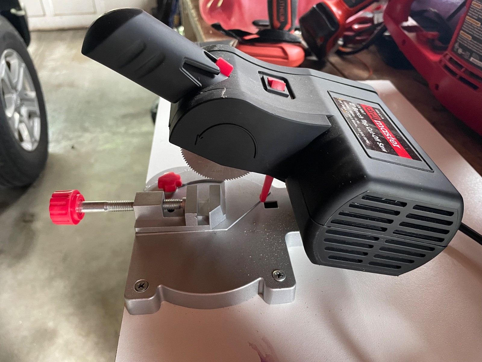 PRE-OWNED - drillmaster 120V 2" Bench Top Cut-Off Saw w/ blade - Item # 62136 gallery