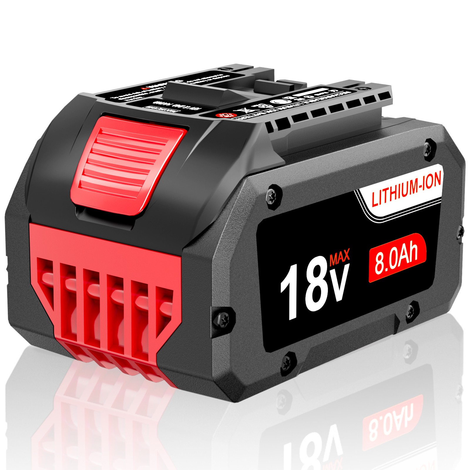 PACK 18V Battery For Bosch 18 VOLT 8.0AH Li-ion BAT609 BAT610G BAT618 24618-01 gallery