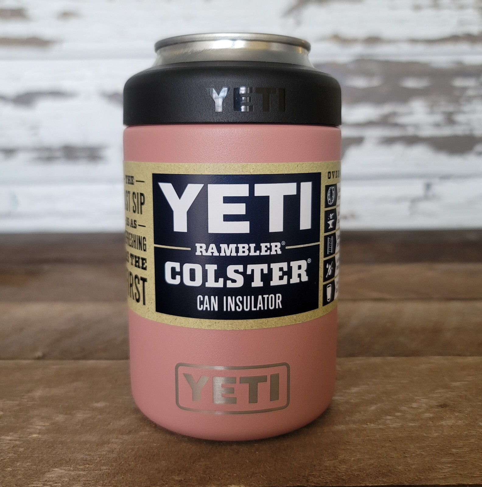 Sandstone Pink YETI® 12oz Can Colster® - Authentic - Brand New gallery