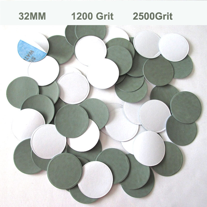 1.25inch 32mm Hook&Loop Sander Sanding Discs Pads 1200 Grit 2500 Grit Sandpaper gallery