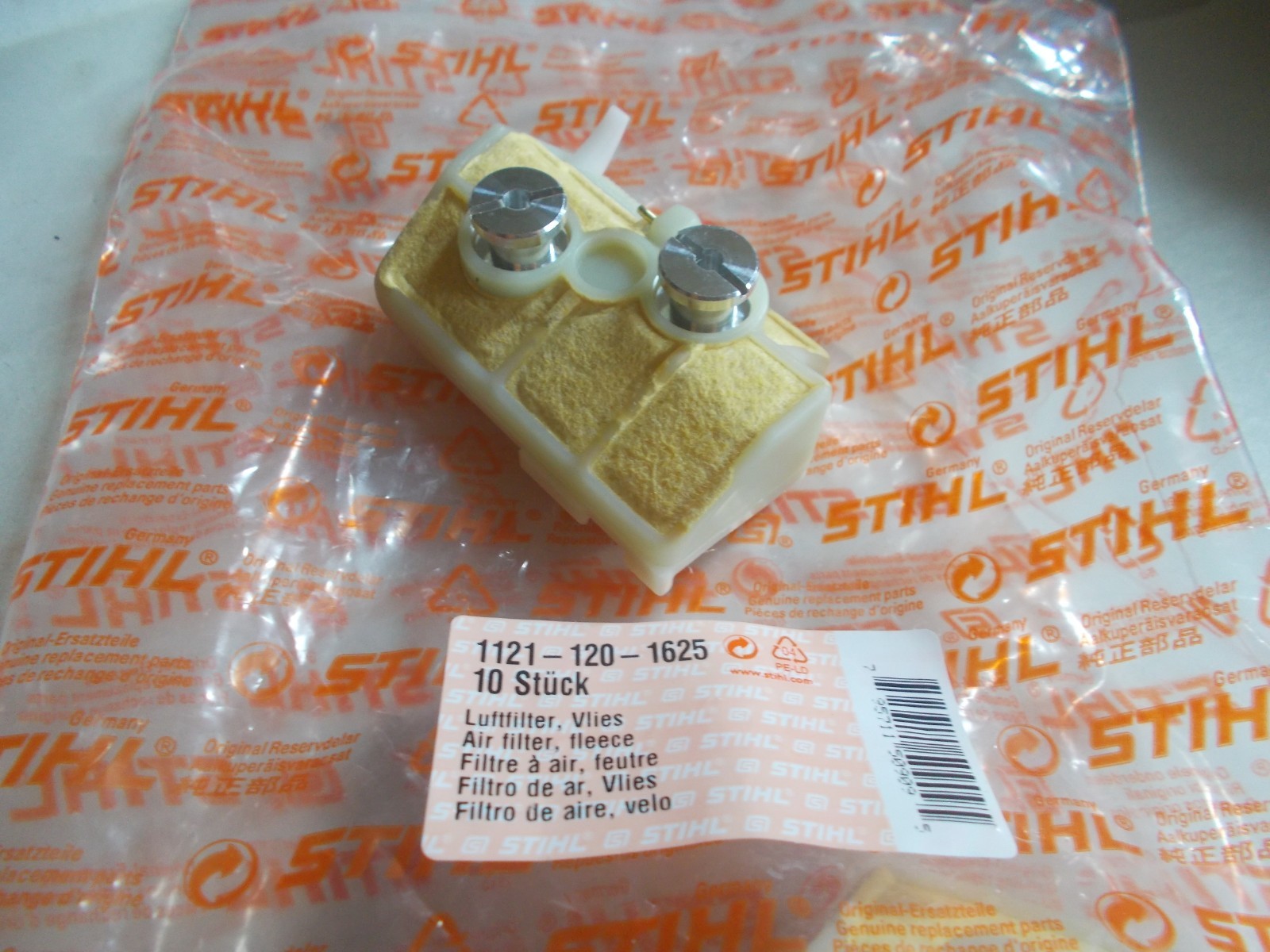 Stihl Genuine OEM 024 Air Filter 024AV Super 024S WB 1121-120-1625 #GM-G4C3 gallery