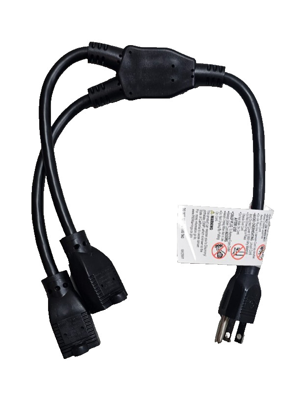Tripp Lite Power Extension Cord Y Splitter Cable 13A, 16AWG, 5-15P To 2x 5-15R gallery