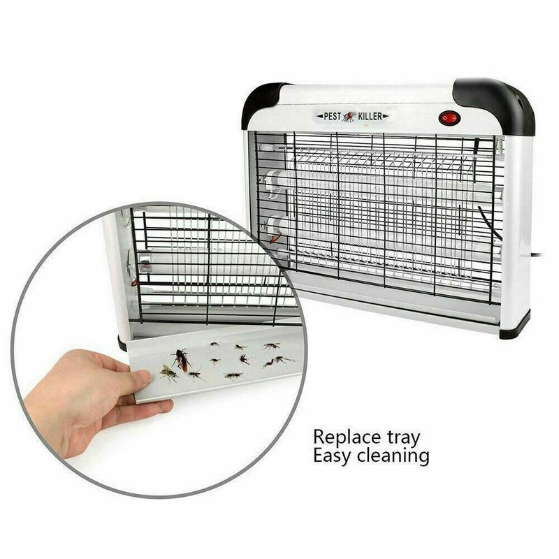 Lamp Insect Killer Mosquito Zapper Bug Pest Fly Trap Electric Indoor Light Lawn gallery