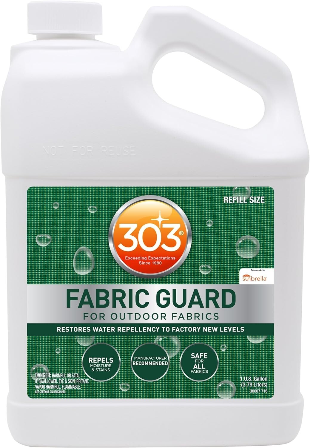 303 Products Fabric Guard - Restores Water Repellency 128 fl. oz. (30607) gallery