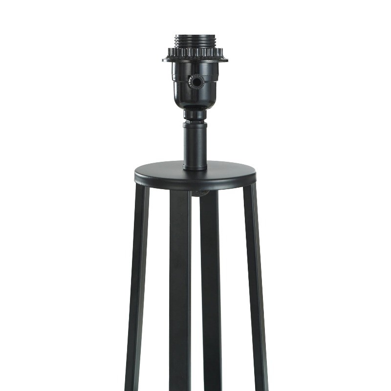 Better Homes & Gardens Modern Matte Black Table Lamp with Classic Drum Shade gallery