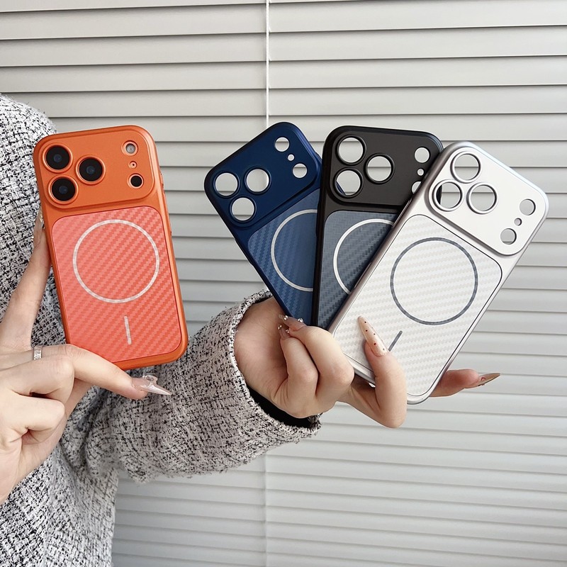 For iPhone 17 Pro Max/16/15/14/13 Magnetic Wireless Charging Shockproof Case gallery