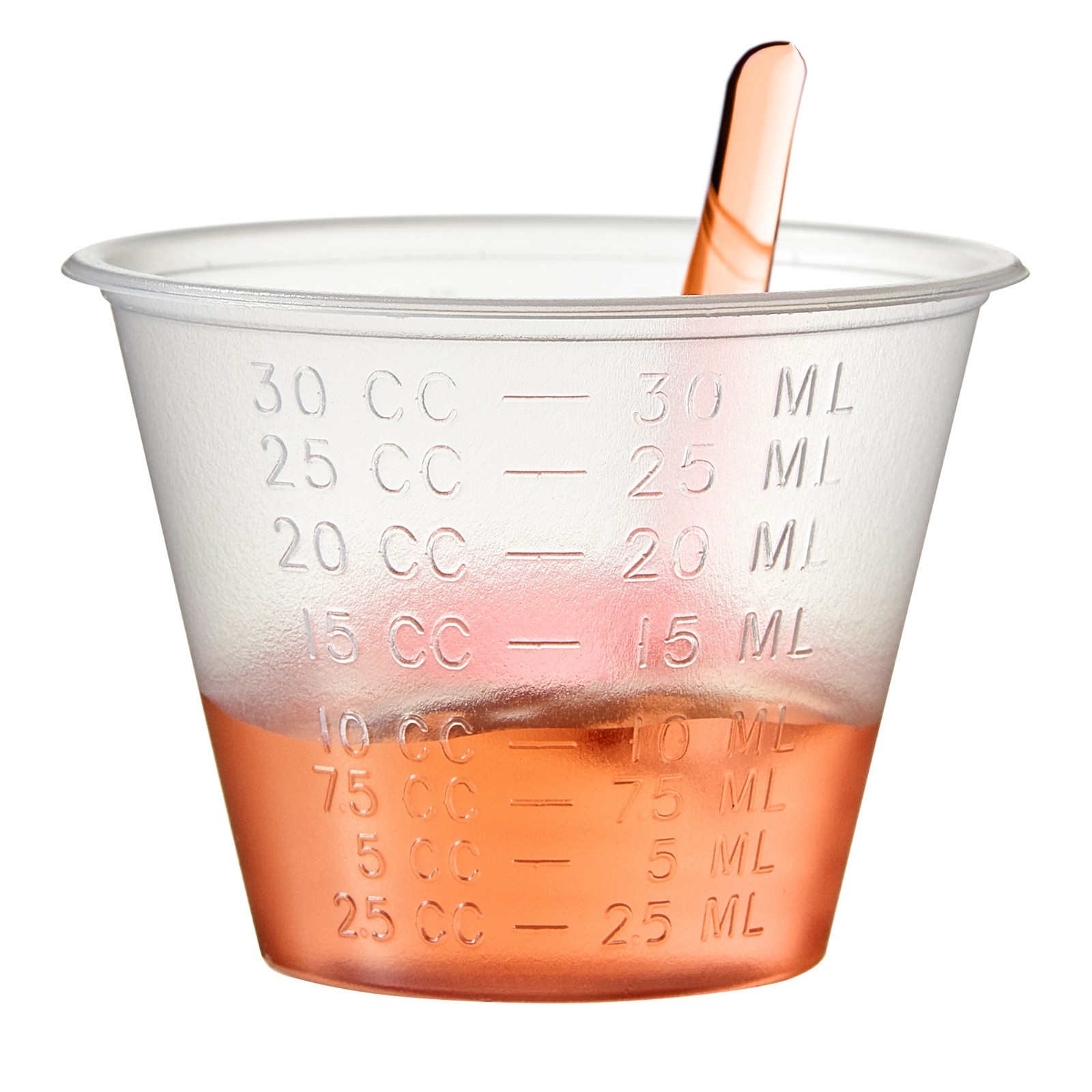 30ml 1oz Graduated Medicine Cups | Lipped Rim Measuring Cups w. Oz ML Tbsp Dram gallery