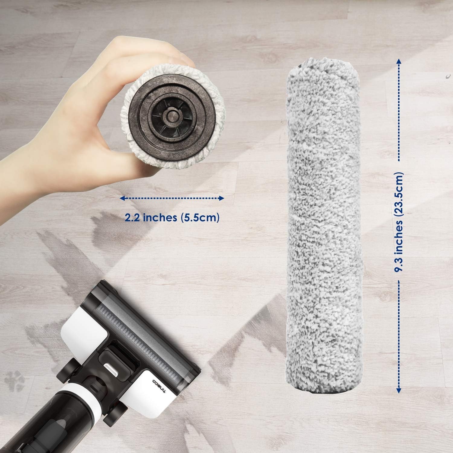 Replacement 2 Assembly 2 Brush Roller Set for iFLOOR 3 Series Floor ONE S3 gallery