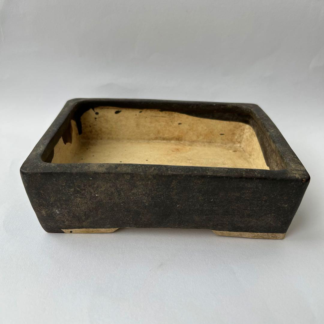 very old 17cm " 三津山健次 " Mitsuyama Tokoname japanese bonsai pot good shape gallery