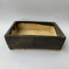 very old 17cm ” 三津山健次 ” Mitsuyama Tokoname japanese bonsai pot good shape