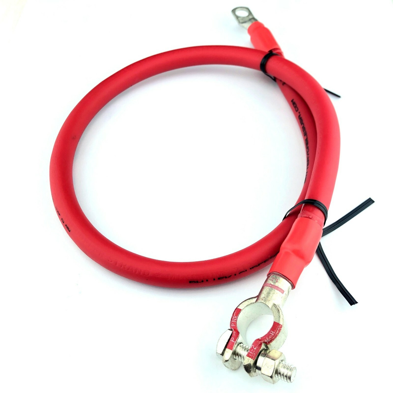 Battery Cable Positive 2 Gauge AWG Copper Custom - Car, Truck, RV, Boat, Solar gallery