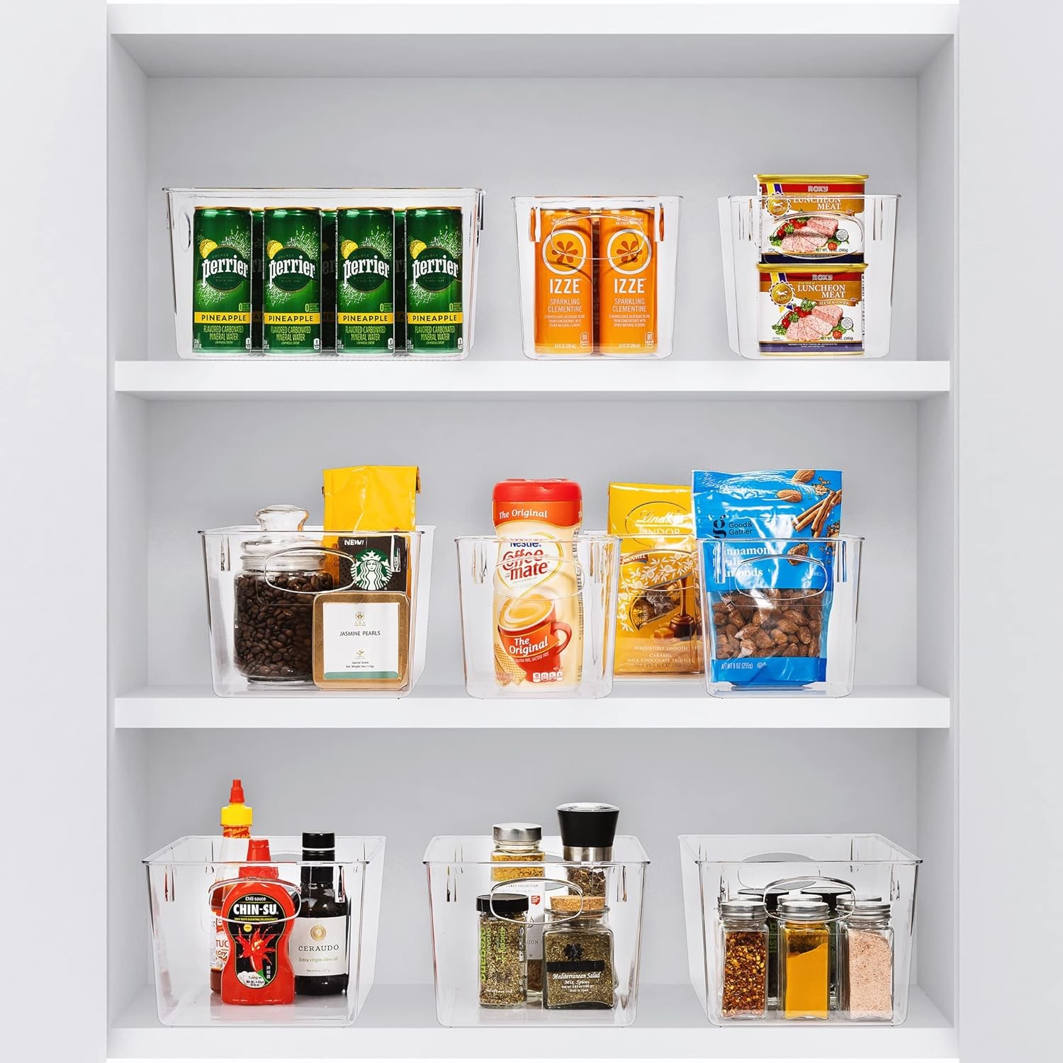 Large Clear Plastic Storage Bins with Handles 24x18x6 Inches Clear Containers gallery