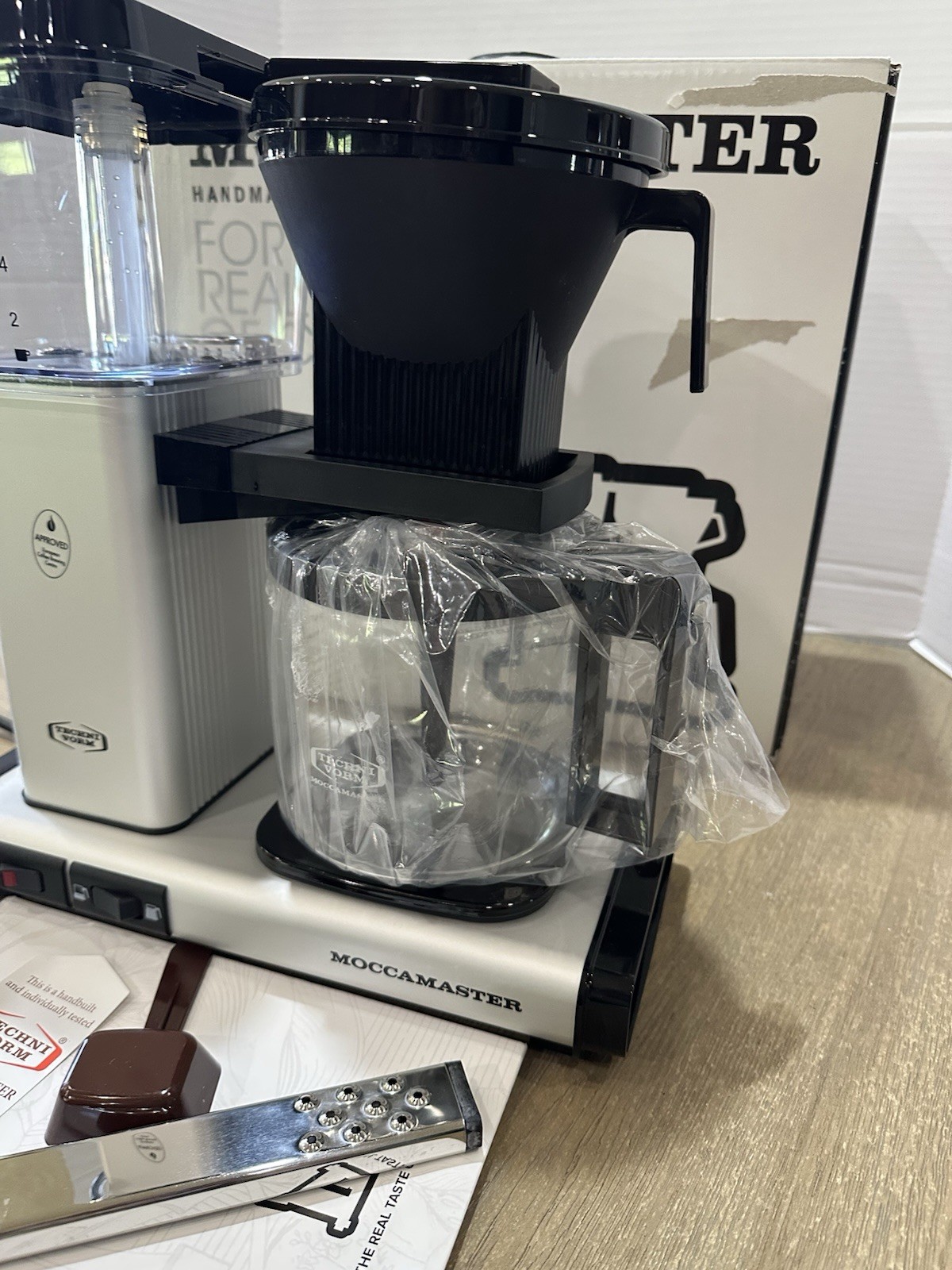 Technivorm MOCCAMASTER KBGV Coffee Maker Machine Matte Silver 53930 gallery