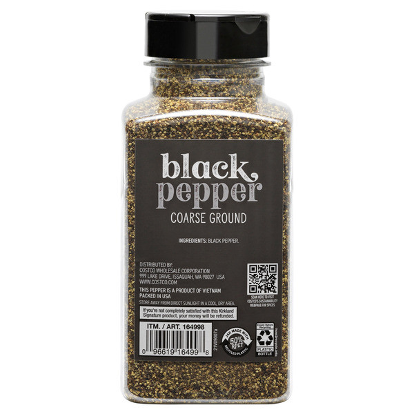 2 Pack Kirkland Signature Course Ground Black Pepper Spice 12.7 Ounce gallery