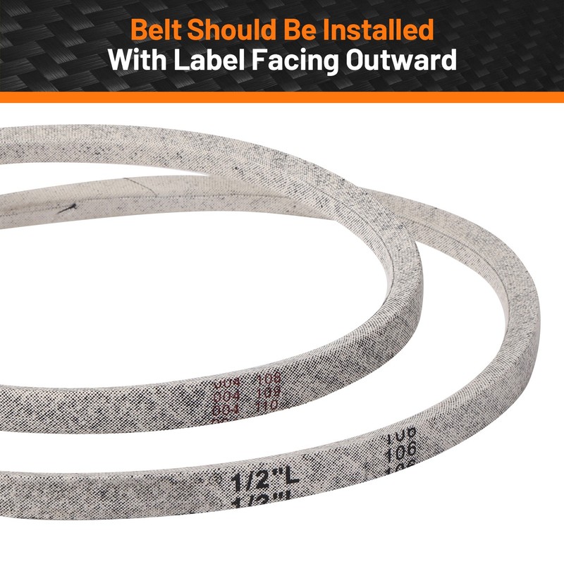 46" Deck Belt for Husqvarna YTH22V46 YTH21K46 YTH20K46 YTA22V46 TS346 405143 gallery