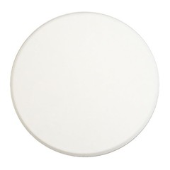 U 9271 Wall Protector, 5 In., Smooth Surface, Rigid Vinyl, White (Single Pack)