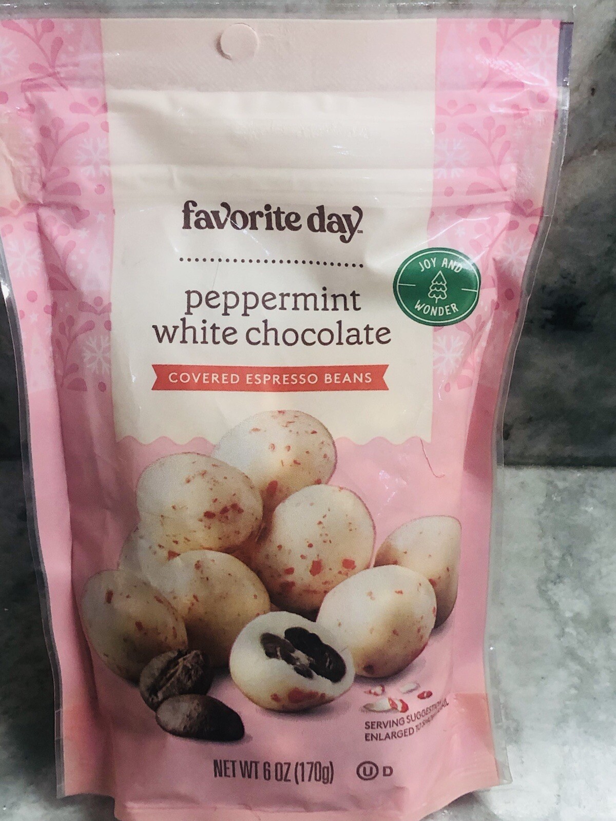 Target-Favorite Day Peppermint White Chocolate Covered Espresso Beans:6oz/170gm. gallery