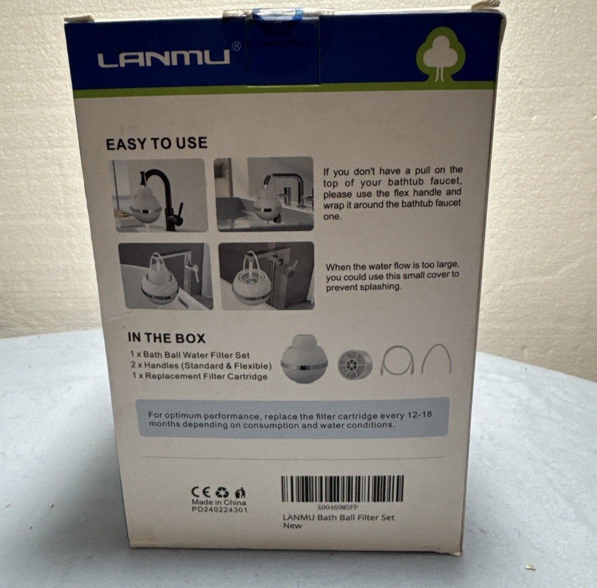 Bath Ball Filter,8 Stages Bath Filter,shower filter head for hard water,Remov... gallery