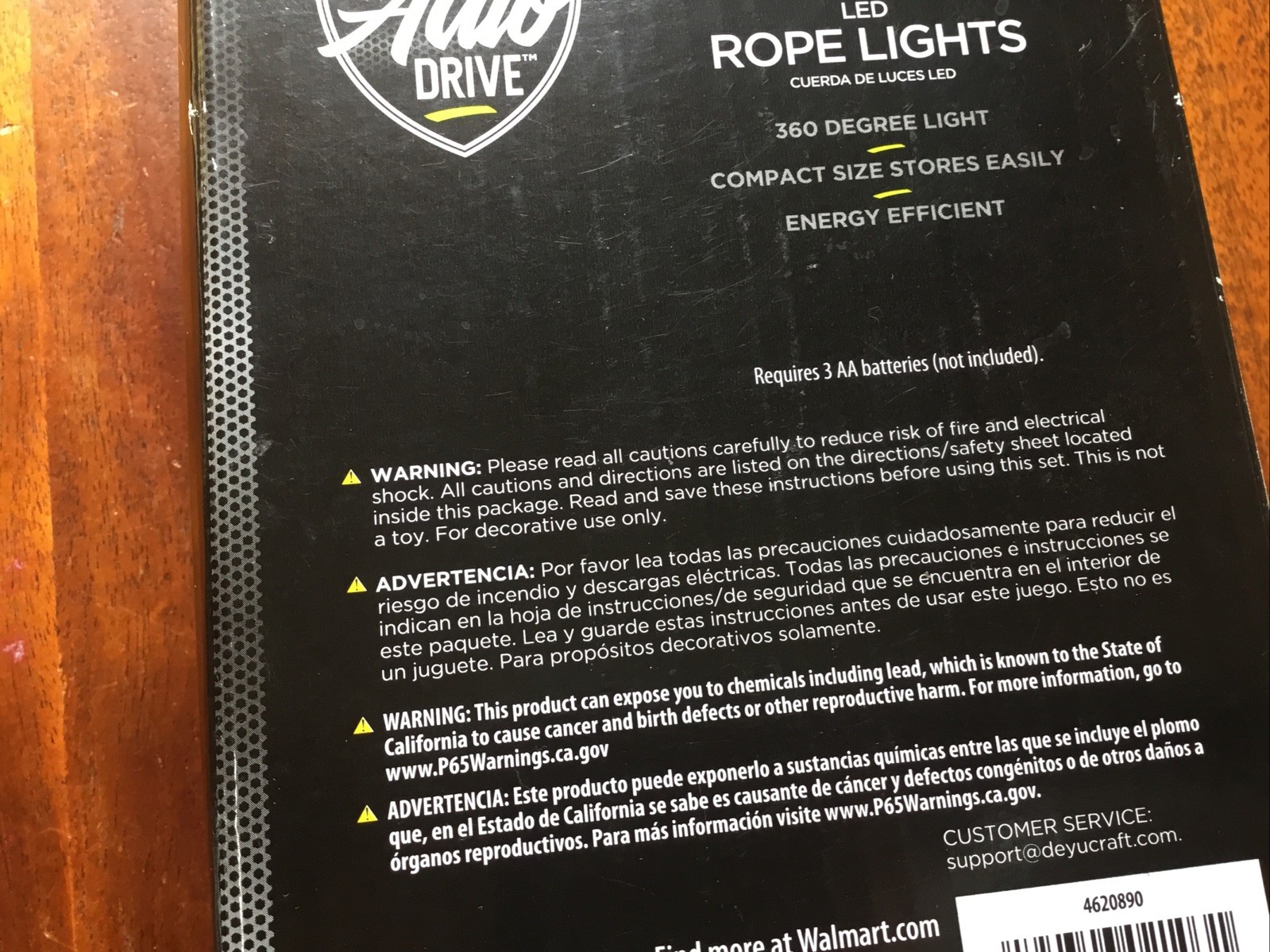 Auto Drive LED Rope Lights 22ft Compact Size 360 Degree Light New gallery