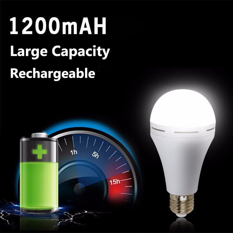 8-20Pack Rechargeable Emergency Light Bulb 60W Equivalent 1200mAh Battery Backup gallery