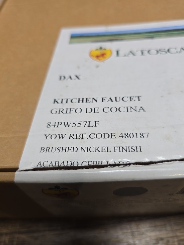 Latoscana 84..557 Dax Single Handle Kitchen Faucet With Spring Spout gallery