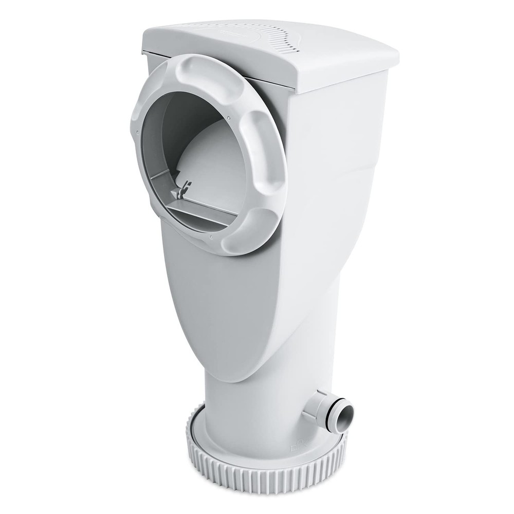 2-in-1 Filter Pump & Skimmer System 1000 GPH for Above Ground Pools, Clamps & Ho gallery