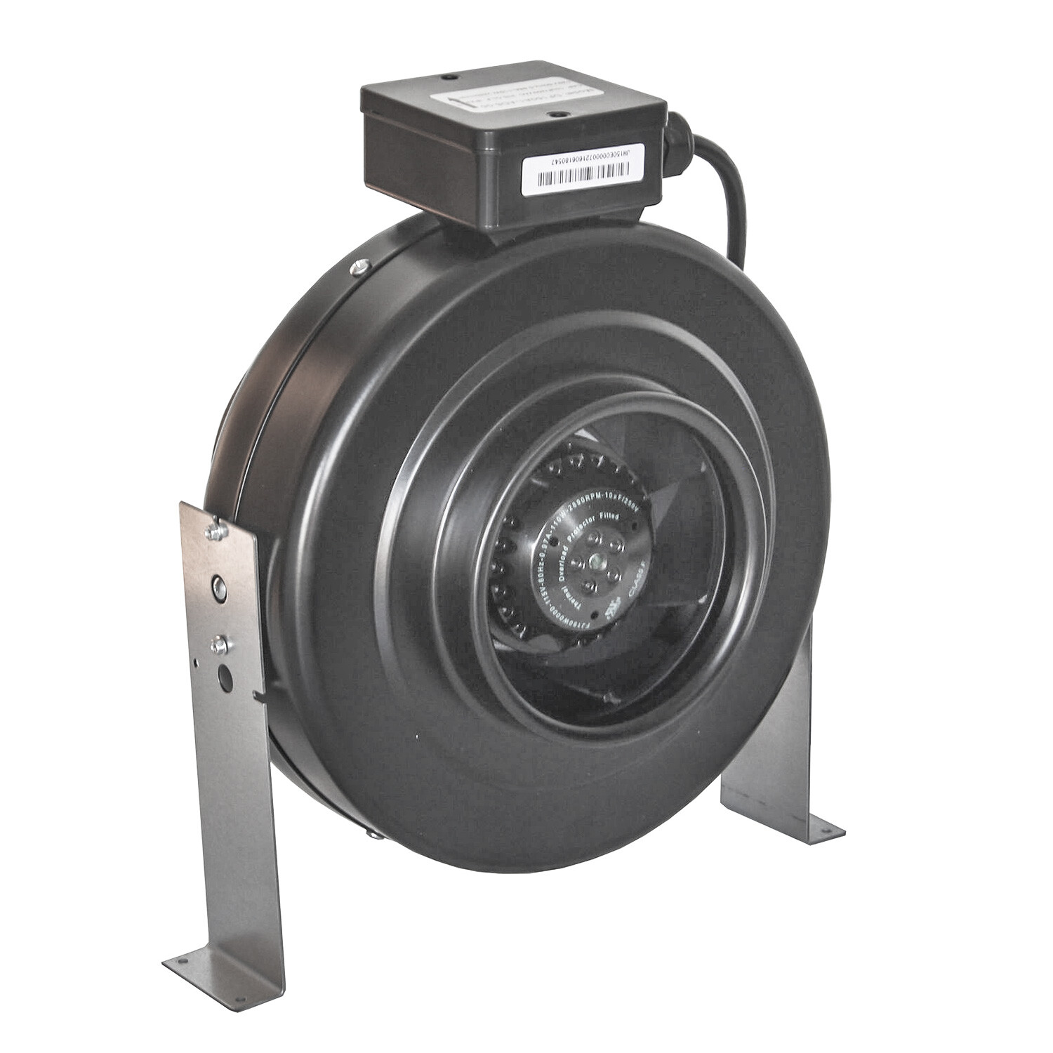 HFS(R) Inline 6" Exhaust Ventilation Fan - Includes Mounting Brackets - 400Cfm gallery
