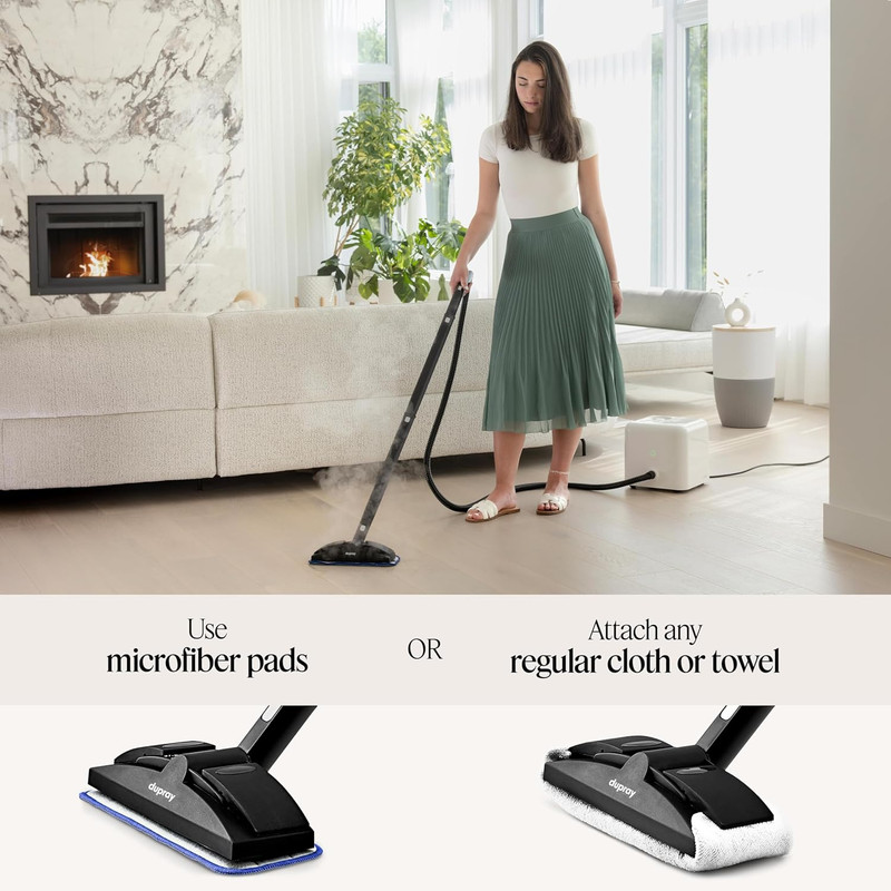 Powerful Neat Steam Cleaner & 40-Piece Kit for Deep, Chemical-Free Cleaning gallery