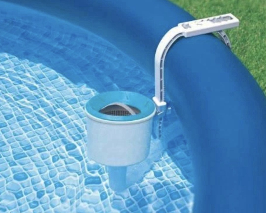 Intex 28000E Deluxe Wall Above Ground Mount Surface Skimmer for Swimming Pool gallery