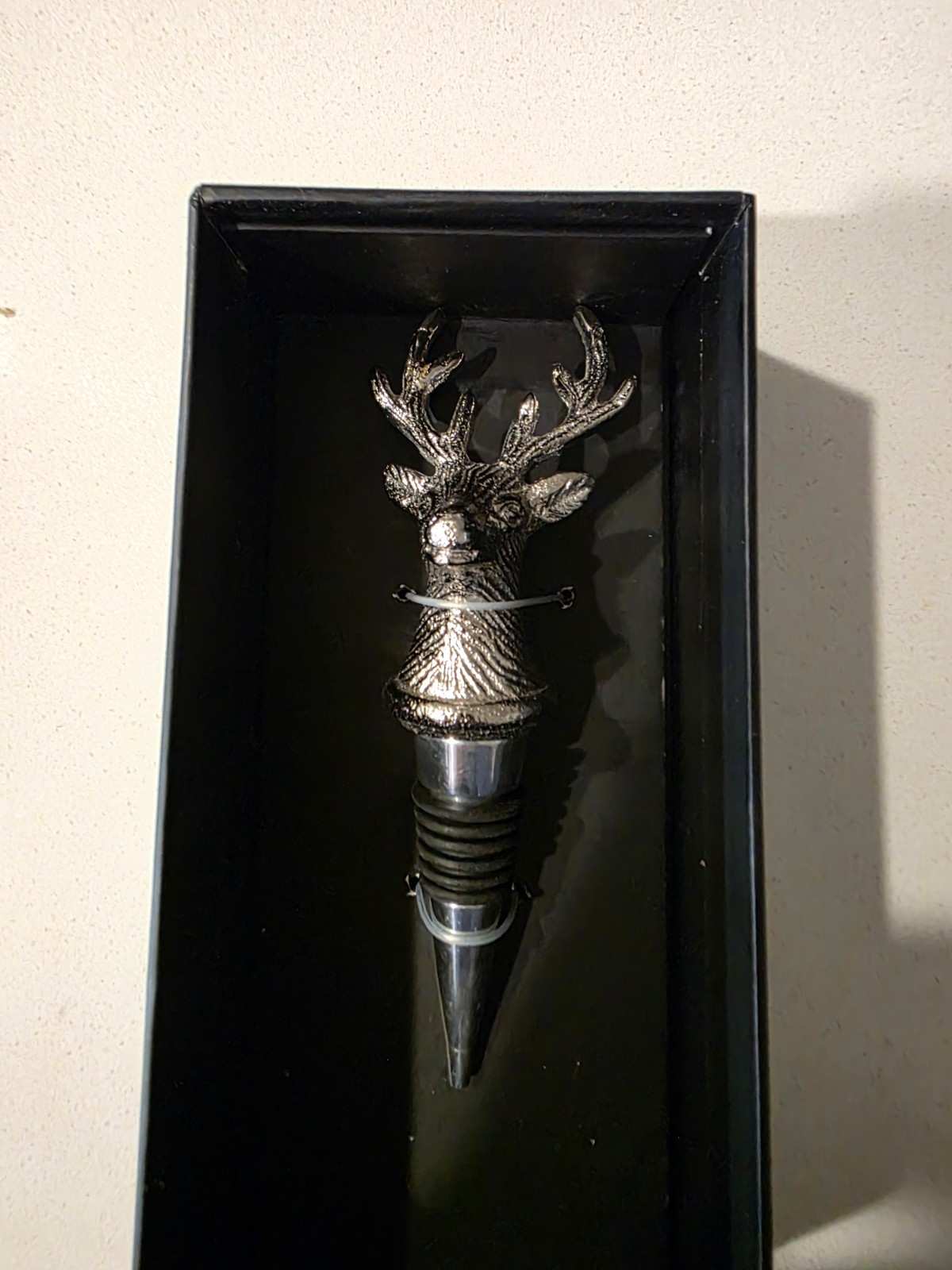 stag head bottle stopper new gallery