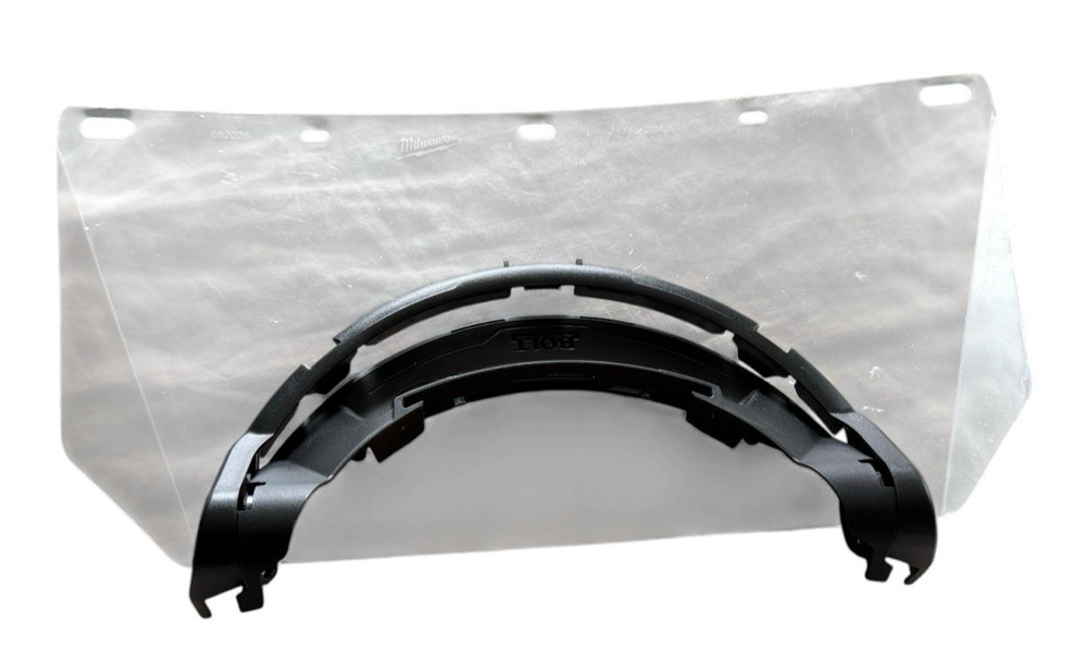 2pc Milwaukee Bolt Task Full Face Shield - Clear Uncoated Lens (48-73-1460)
