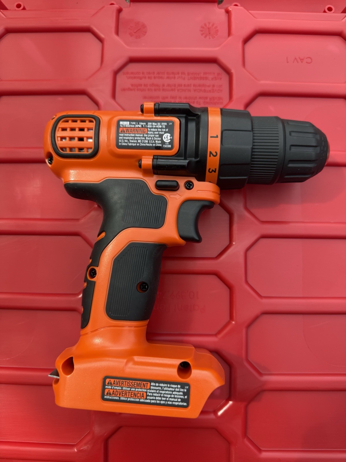 BLACK+DECKER LDX120 20V Max Lithium-Ion Cordless 3/8 inch *Drill Only gallery