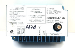 JOHNSON CONTROLS G765BCA-12R Direct Spark Ignition Control used #P878