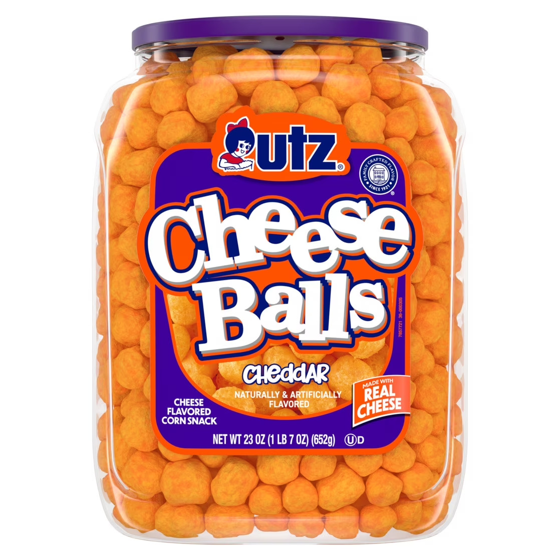 Utz Cheese Balls, 23 oz . gallery