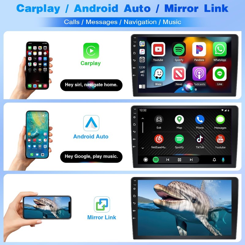Android 13 Car Stereo for Chevrolet Uplander 2005-2008 7" Touchscreen Wireless gallery