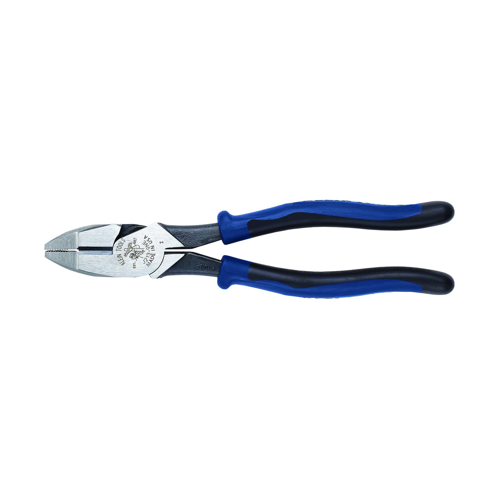 Klein Tools J213-9NE 9 in. Journeyman High Leverage Side Cutting Pliers gallery