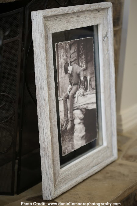 The Post & Beam Whitewashed Pickled White 3.5"-(All Sizes) -Loft Rustic Frames gallery