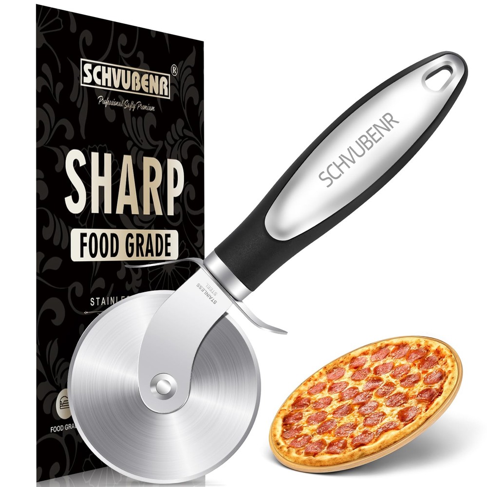 Pizza Cutter Stainless Steel Pizza Cutter Wheel Super Sharp Pizza Slicer Pastry