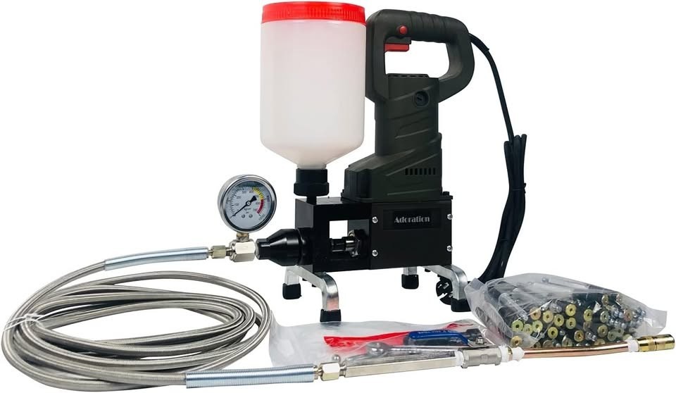 Grouting Pump EPOXY / POLYURETHANE FOAM INJECTION PUMP 110V 1300W for Concrete R