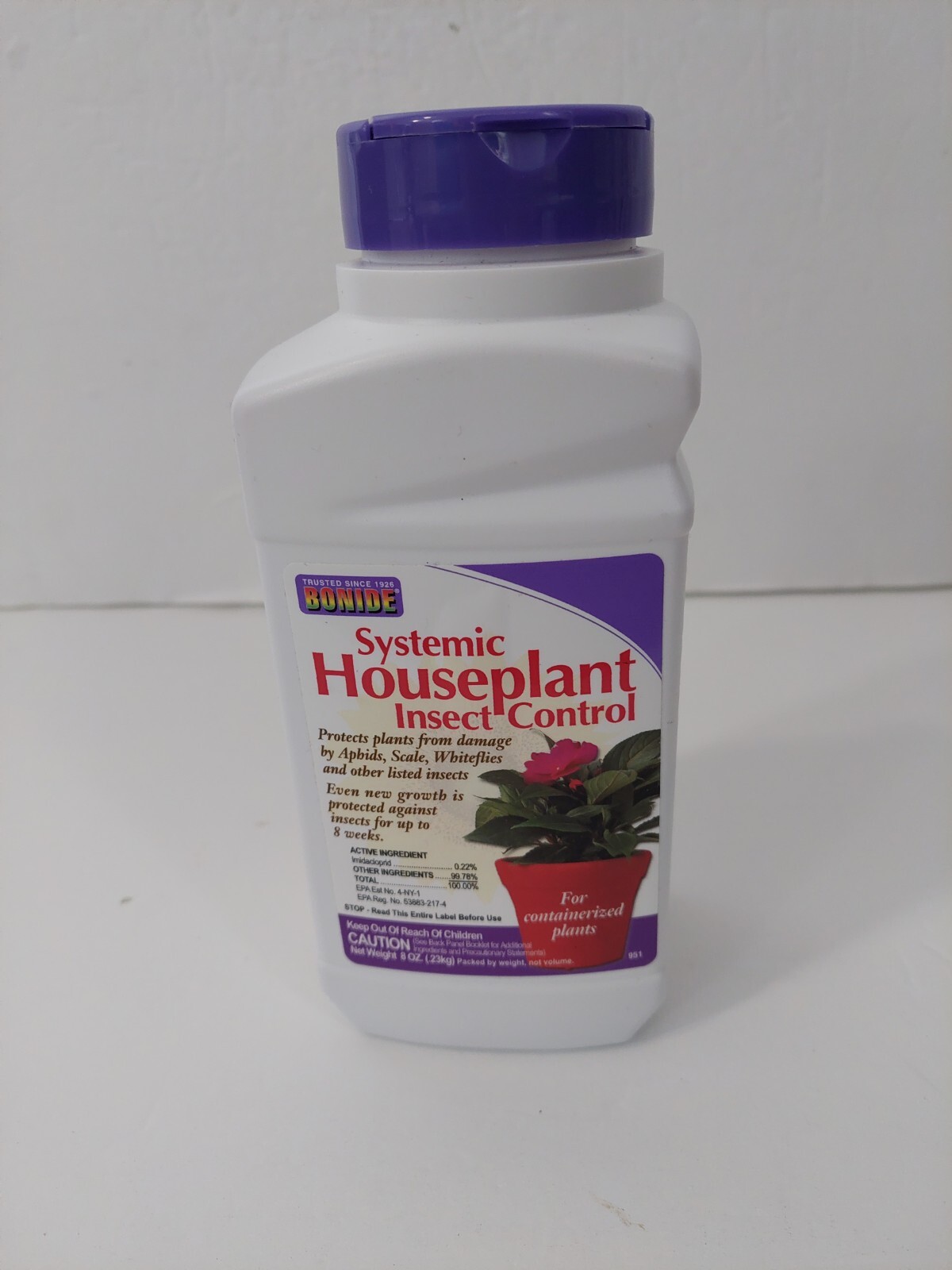 Bonide Systemic Houseplant Insect Control, Ready-to-Use Granules - 8 oz gallery