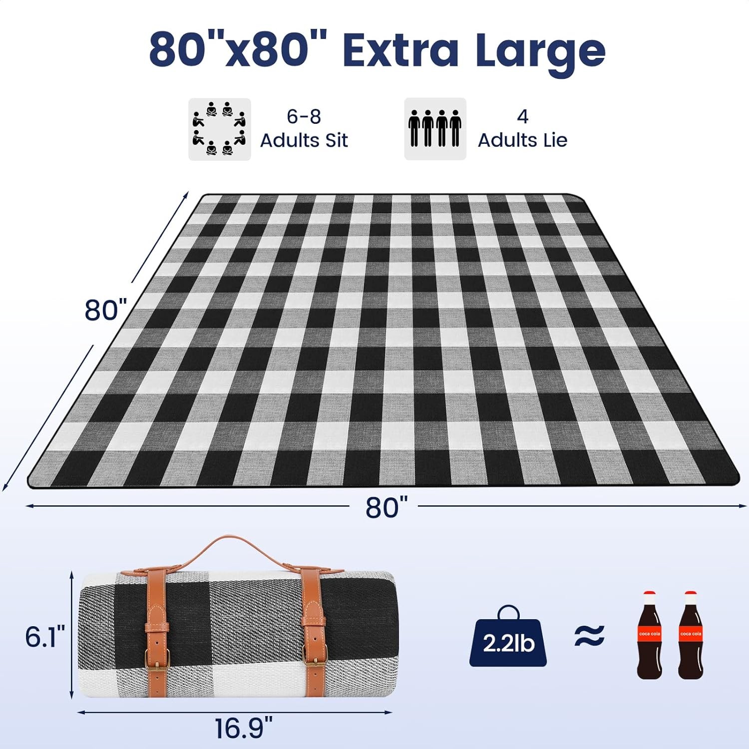 sapsisel 80”x 80” 6'7 x (Rectangular), Black & White Grids gallery