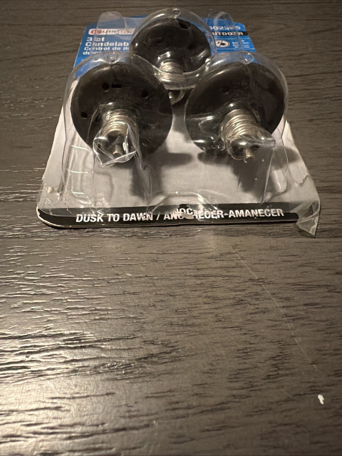 Utilitech Bronze Candelabra Automatic Dusk to Dawn Light Control 3 Pack gallery