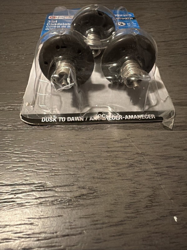 Utilitech Bronze Candelabra Automatic Dusk to Dawn Light Control 3 Pack gallery
