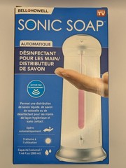 Bell+Howell Sonic Soap Automatic Hand Sanitizer/Soap Dispenser – 280ml
