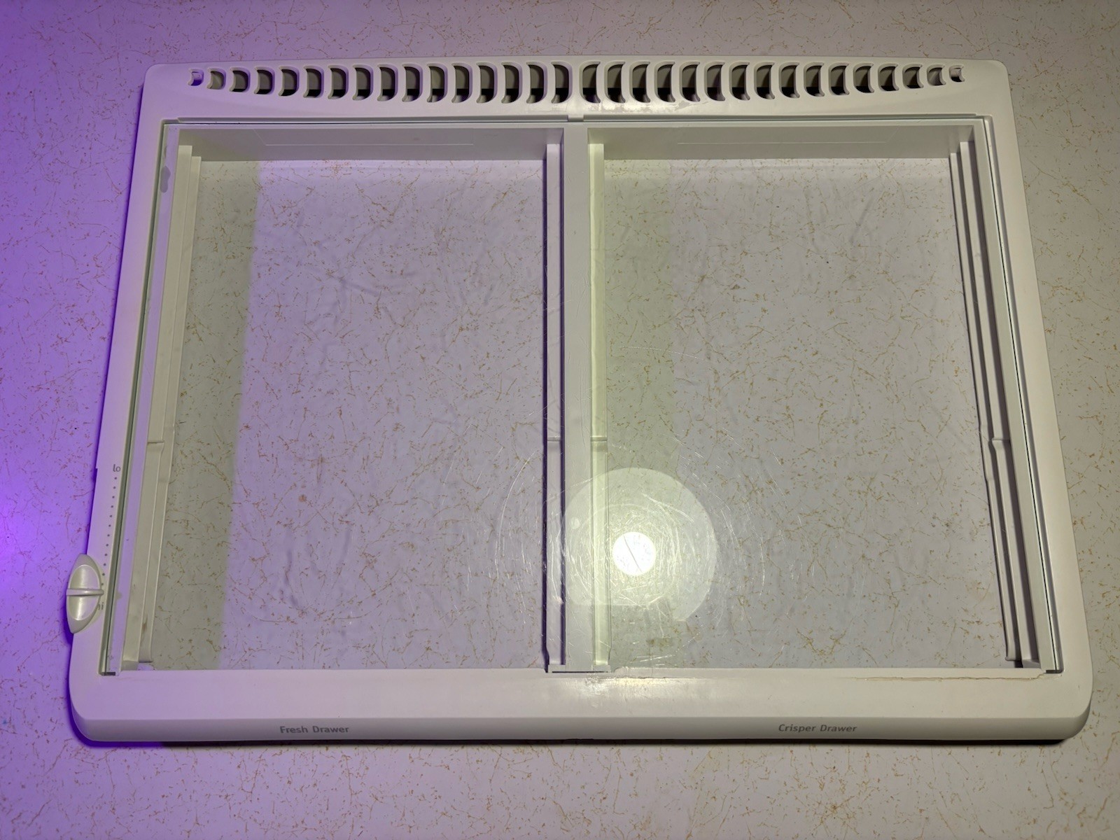 Crisper Shelf Frame: Electrolux Frigidaire Refrigerator 240364790 W/ Glass Inset gallery