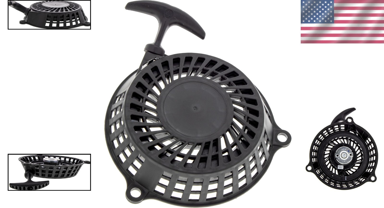 Reliable Recoil Starter Assembly for SC100, SC300, SC500, SC700 Mowers - 0.9 lbs gallery