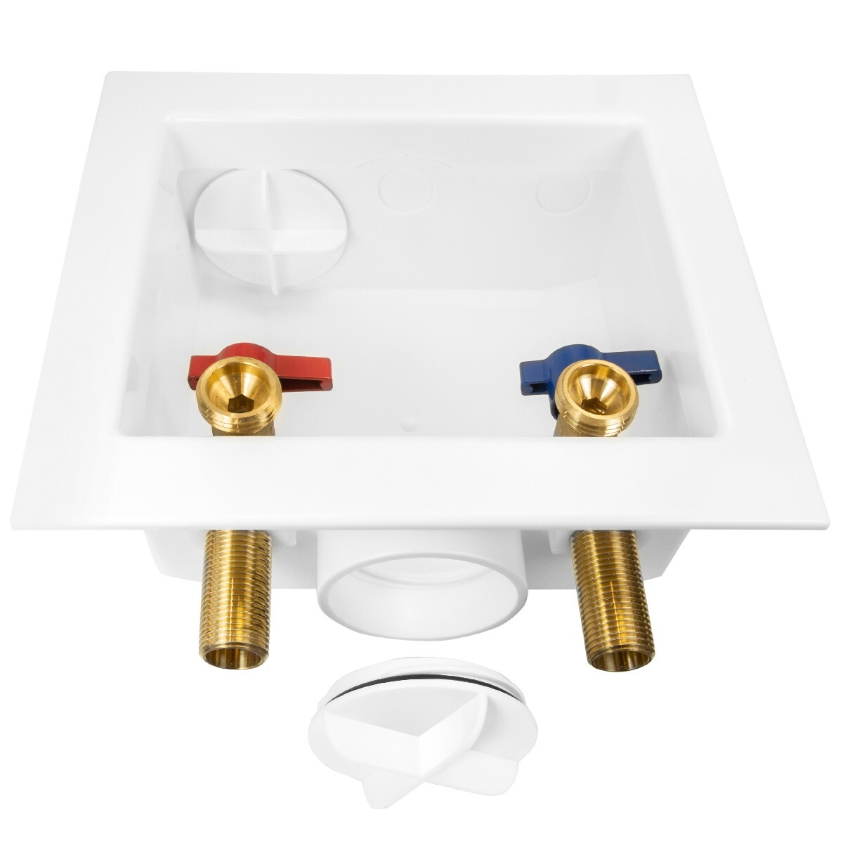 EFIELD Washing Machine Outlet Box ,With Brass Valves , 1/2" MIP Sweat Connection gallery