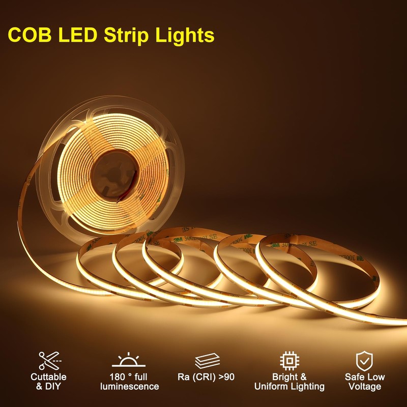 Intelligent Motion Stair Light Kit with Main Wire& Daylight , Step by Step Co... gallery