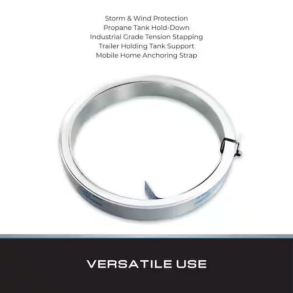 Tie Down Engineering 59150L Stainless Steel Galvanized Strap 35 ft. x 1-1/4 in. gallery